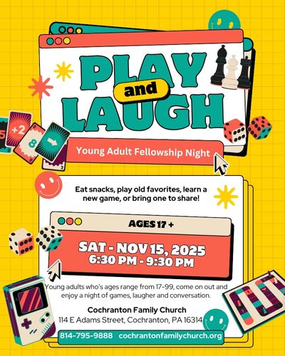 Young Adult Fellowship Night